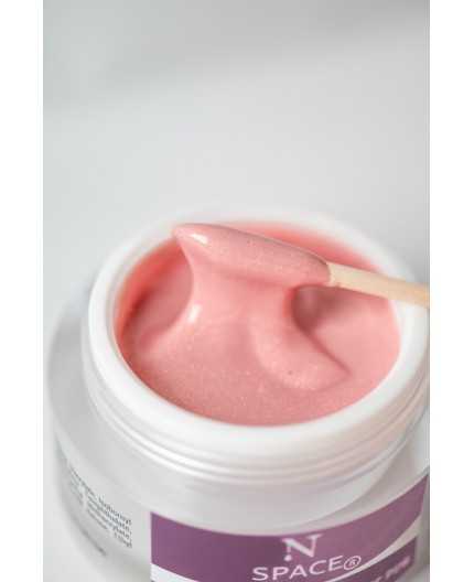 Builder Gel Cover Glitter Pink