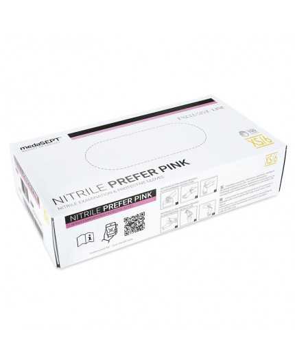 PINK Nitrile Gloves _Size XS_